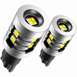 SEALIGHT® J1 T15/921/912/W16W LED Backup Reverse Light Dome/Map/Trunk Light Bulbs 8W 2000LM 6000K White 2PCS