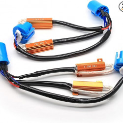 SEALIGHT® 9007/HB5 LED Bulbs Canbus Decoders/ Resistor Anti Flicker Harness Resistor Kit