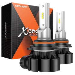 SEALIGHT® XF1 9006/HB4 LED Fog Light Bulbs 3000K Yellow 20W 6000LM IP67 2PCS