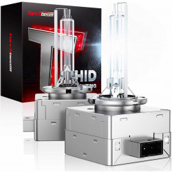 D1S/D1R 6000K Cool White 6000LM 70W Xenon HID Headlight Bulbs IP68 2Pcs