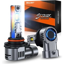 SEALIGHT® S2S 9006/HB4 70W 6500K White IP68 LED Headlight Bulbs 2Pcs