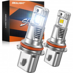 SEALIGHT® S3 9007/HB5 80W 6500K White IP68 LED Headlight Bulbs 2 Pcs