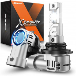 SEALIGHT® X1S 9005/HB3 80W 6500K White IP68 LED Headlight Bulbs 2Pcs
