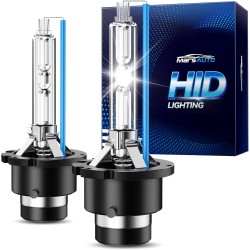 Marsauto® D4S 6000K Cold White 35W Xenon HID Headlight Bulbs IP68 2Pcs