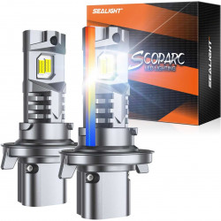 SEALIGHT® S2S 9008/H13 70W 6500K White IP68 LED Headlight Bulbs 2Pcs