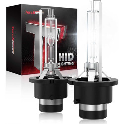 D4S/D4R 6000K Cool White 5600LM 70W Xenon HID Headlight Bulbs IP68 2Pcs