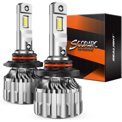 SEALIGHT® S6 9005/HB3 70W 6500K White IP67 LED Headlight Bulbs 2Pcs