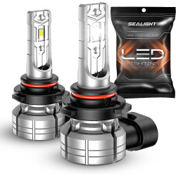 SEALIGHT® F1S 9006/HB4 LED Fog Light Bulbs 6500K White 24W 10000LM IP68 2PCS