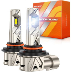 SEALIGHT® S6 Pro 9005/HB3 120W 6500K White IP68 LED Headlight Bulbs 2 Pcs