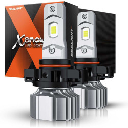 SEALIGHT® XF3 5202/5201 LED Fog Light Bulbs 6500K White 60W 12000LM IP68 2PCS