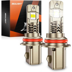 SEALIGHT® L2S 9007/HB5 90W 6500K White IP68 LED Headlight Bulbs 2Pcs