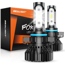 SEALIGHT® F2 5202/5201 LED Fog Light Bulbs 6500K White 40W 6000LM IP67 2PCS