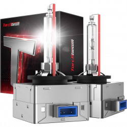 Torchbeam® D8S D8R 6000K Cool White 25W 7000LM Xenon HID Headlight Bulbs IP68 2Pcs