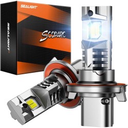 SEALIGHT® S7S 9008/H13 130W 6500K White IP68 LED Headlight Bulbs 2Pcs