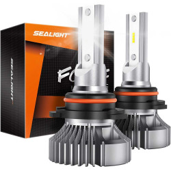 SEALIGHT® F3 H10/9145/9140 LED Fog Light Bulbs 6000K White 20W 6000LM IP67 2PCS