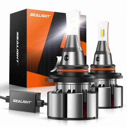 SEALIGHT® L2 9005/HB3 White LED Headlight Bulbs 2Pcs